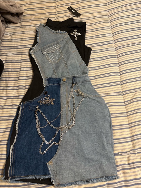 Fashion Nova Dresses & Skirts - Fashion Nova Damsel in Denim Mini Dress